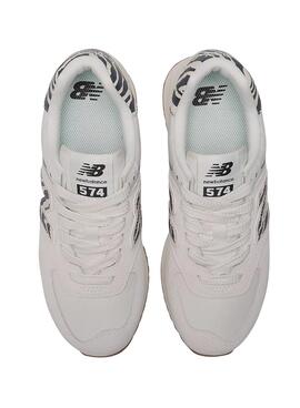 Sneakers New Balance 574+ Weiss für Damen