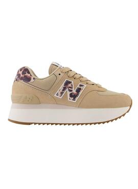Sneakers New Balance 574+ Beige für Damen