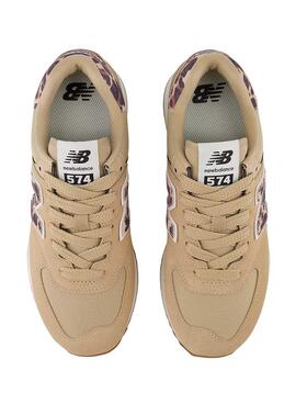 Sneakers New Balance 574+ Beige für Damen