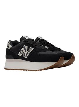 Sneakers New Balance 574+ Schwarz für Damen
