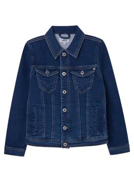 Jacke Pepe Jeans Legendary Marineblau für Junge