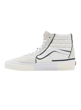 Sneakers Vans SK8-Hi Weiss rekonstruieren