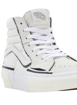 Sneakers Vans SK8-Hi Weiss rekonstruieren