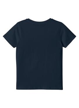 T-Shirt Name It Don Marineblau für Junge