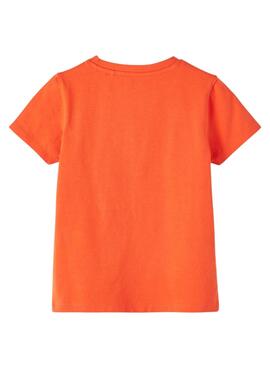 T-Shirt Name It Tony Orange für Junge