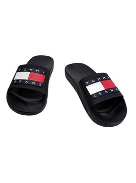 Flip flops Tommy Jeans Patch Schwarz für Herren