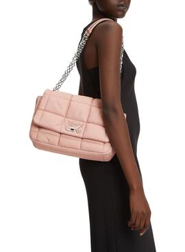 Handtasche Calvin Klein Re-Lock Rosa für Damen