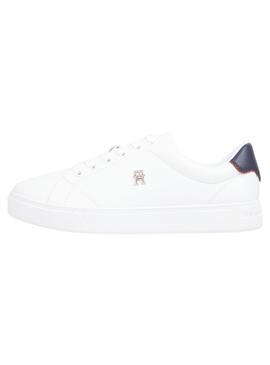 Sneakers Tommy Hilfiger Court Weiss für Damen
