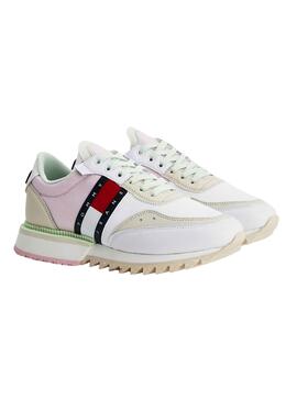 Sneakers Tommy Jeans Stollen Weiss für Damen