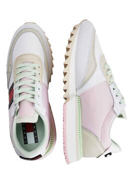 Sneakers Tommy Jeans Stollen Weiss für Damen