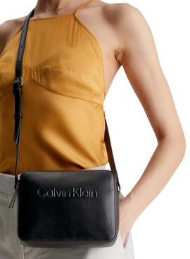 Handtasche Calvin Klein Set Camera Schwarz für Damen