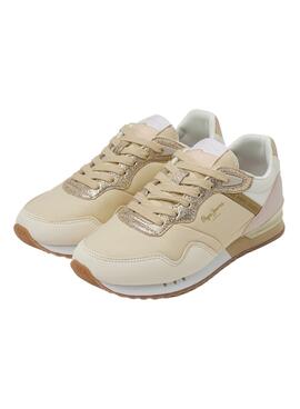 Sneakers Pepe Jeans London Albalbeige Damen