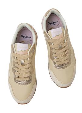 Sneakers Pepe Jeans London Albalbeige Damen
