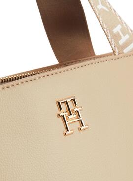 Handtasche Tommy Hilfiger Life Tote Beige für Damen
