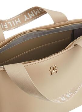 Handtasche Tommy Hilfiger Life Tote Beige für Damen