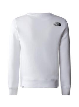 Sweatshirt The North Face Teen Weiss für Junge