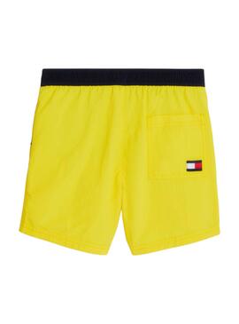 Badehose Tommy Hilfiger Flag Gelb für Junge