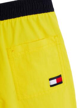 Badehose Tommy Hilfiger Flag Gelb für Junge