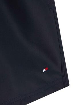Badehose Tommy Hilfiger Signature Marineblau für Junge