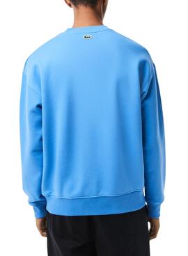 Sweatshirt Lacoste Vintage Blau für Herren