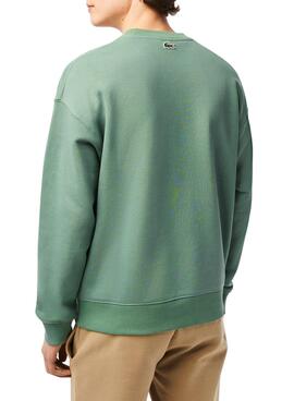 Sweatshirt Lacoste Vintage Grün für Herren