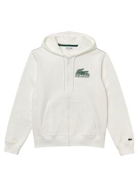 Sweatshirt Lacoste Classic Weiss für Herren