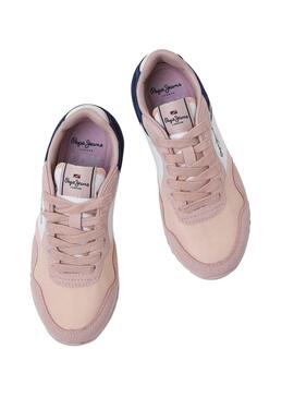 Sneakers Pepe Jeans London Basic Rosa für Mädchen