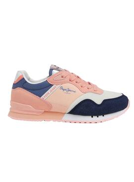 Sneakers Pepe Jeans London Basic Marineblau Mädchen