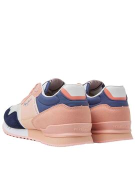 Sneakers Pepe Jeans London Basic Marineblau Mädchen