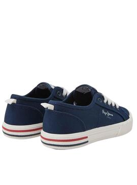 Turnschuhe Pepe Jeans Brady Basic Marine Kind