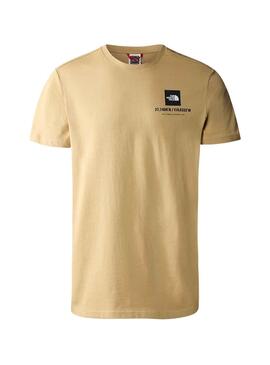 T-Shirt The North Face Coordinates Beige Herren