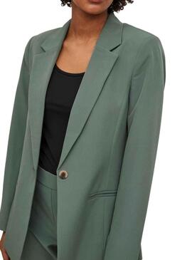 Blazer Vila Lowny Grün für Damen