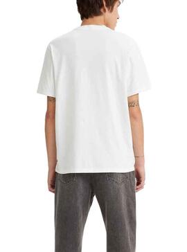 T-Shirt Levis Pocket Weiss für Herren