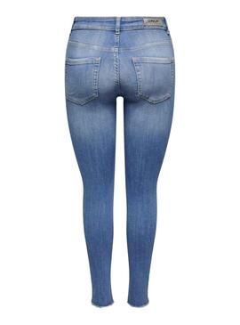 Hose Jeans Only Rouge Blau für Damen