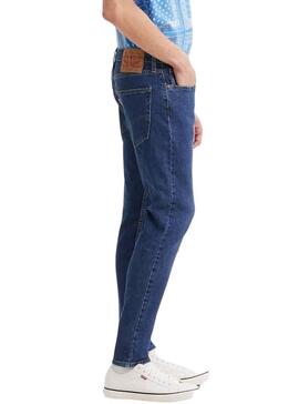 Hose Jeans Levis 512 Slim Marineblau für Herren