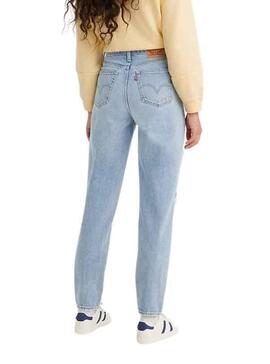 Hose Jeans Levis Mama Jean Blau Claro Damen