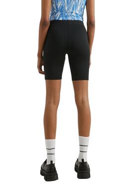 Shorts Tommy Jeans Badge Cycle Schwarz für Damen