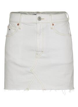 Rock Tommy Hilfiger Izzie Mini Weiss für Damen