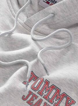 Sweatshirt Tommy Jeans Reg Entry Weiss für Herren