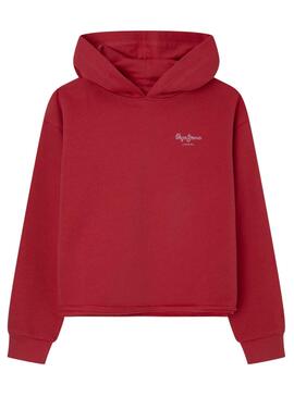 Sweatshirt Pepe Jeans Elicia Rot für Mädchen