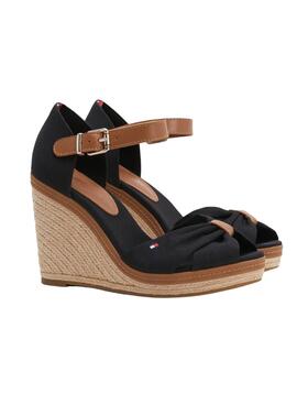 Sandalen Tommy Hilfiger Iconic Elena Schwarz Damen