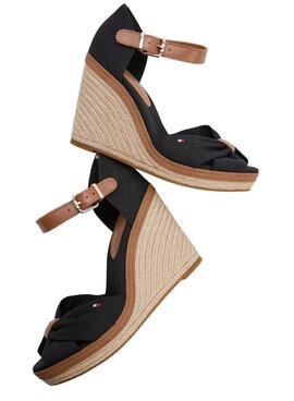 Sandalen Tommy Hilfiger Iconic Elena Schwarz Damen