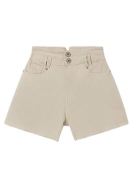 Short Mayoral Sarga Beige für Mädchen