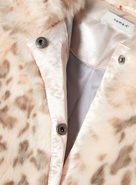Jacket Name It Leopard Pink
