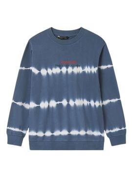 Sweatshirt Mayoral Tie-Dye Blau für Junge