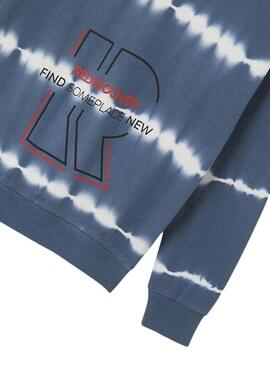 Sweatshirt Mayoral Tie-Dye Blau für Junge