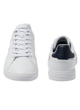 Sneakers Lacoste Europa Pro Tri Weiss Herren