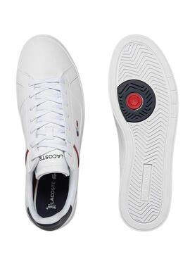 Sneakers Lacoste Europa Pro Tri Weiss Herren