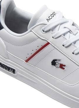 Sneakers Lacoste Europa Pro Tri Weiss Herren