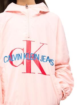 Calvin Klein Packable Rosenwindjacke Mädchen